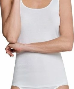 Schiesser Luxury Dames Top - Wit - Maat 48 23 Schiesser Luxury Dames Top - Wit - Maat 48 -lingerie-dames-badmode Winkel 287x840