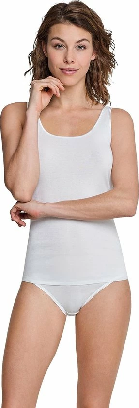 Schiesser Luxury Dames Top - Wit - Maat 48 12 Schiesser Luxury Dames Top - Wit - Maat 48 - Afbeelding 10