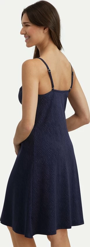 CYELL Midnight Zebra Strandjurkje Kort Donkerblauw Maat 36 (S) 6 CYELL Midnight Zebra Strandjurkje Kort Donkerblauw Maat 36 (S) - Afbeelding 4