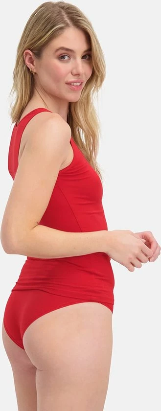 Bamboo Basics - Taille Slips Julia (3-pack) Dames - Rood - S 5 Bamboo Basics - Taille Slips Julia (3-pack) Dames - Rood - S - Afbeelding 3
