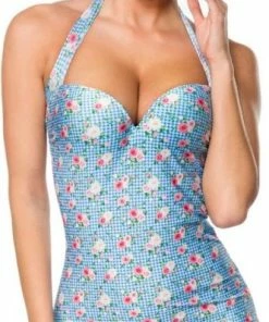 Belsira Badpak -M- Vintage Blauw