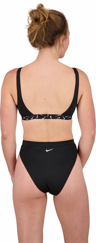 Nike Swim HIGH WAIST Dames Bikinibroekje - Zwart - Maat XL 6 Nike Swim HIGH WAIST Dames Bikinibroekje - Zwart - Maat XL - Afbeelding 4