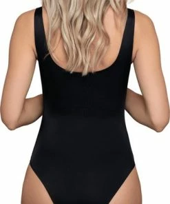 Bye Bra Invisible Bodysuit, Verwijderbare Cups, Corrigerende Bodysuit, Shapewear Body Voor Vrouwen, Zwart, M -lingerie-dames-badmode Winkel 347x840 3