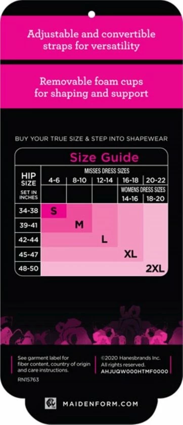 Maidenform Power Players Bodysuit Firm Control Vrouwen Body - Zwart - Maat L 10 Maidenform Power Players Bodysuit Firm Control Vrouwen Body - Zwart - Maat L - Afbeelding 8