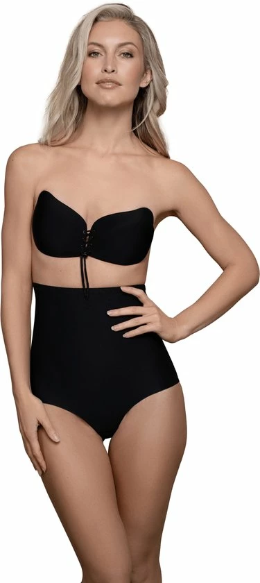 Bye Bra Lace-It Bh, Zelfklevende Bh, Push-Up Bh, Plak BH Vetersluiting, Strapless En Backless Bh, Cup A-E, Zwart, E 10 Bye Bra Lace-It Bh, Zelfklevende Bh, Push-Up Bh, Plak BH Vetersluiting, Strapless En Backless Bh, Cup A-E, Zwart, E - Afbeelding 8