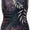 Osaga Dames Badpak Met Print - Blauw - Maat XL