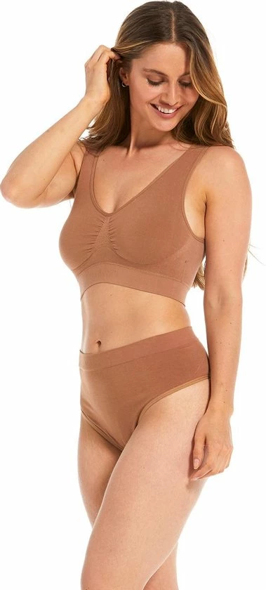 MAGIC Bodyfashion Bamboo Comfort Bra Mocha Vrouwen - Maat S 12 MAGIC Bodyfashion Bamboo Comfort Bra Mocha Vrouwen - Maat S - Afbeelding 10