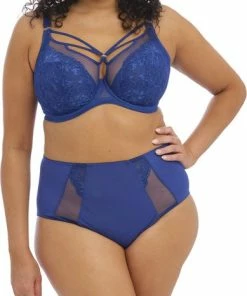 Elomi - Elomi Brianna Slip - Maat 3XL - Blauw - Dames -lingerie-dames-badmode Winkel 389x840