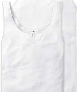 Schiesser Cotton Essentials 2PACK Tanktop Dames Onderhemd - Maat 46 16 Schiesser Cotton Essentials 2PACK Tanktop Dames Onderhemd - Maat 46 -lingerie-dames-badmode Winkel 391x840 1