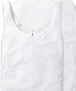Schiesser Cotton Essentials 2PACK Tanktop Dames Onderhemd - Maat 40 12 Schiesser Cotton Essentials 2PACK Tanktop Dames Onderhemd - Maat 40 -lingerie-dames-badmode Winkel 391x840
