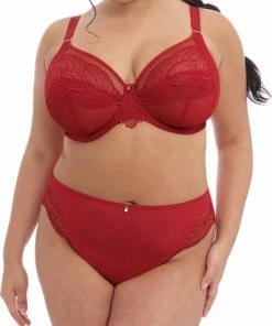 Elomi Priya Plunge BH Haute Red Maat 80G