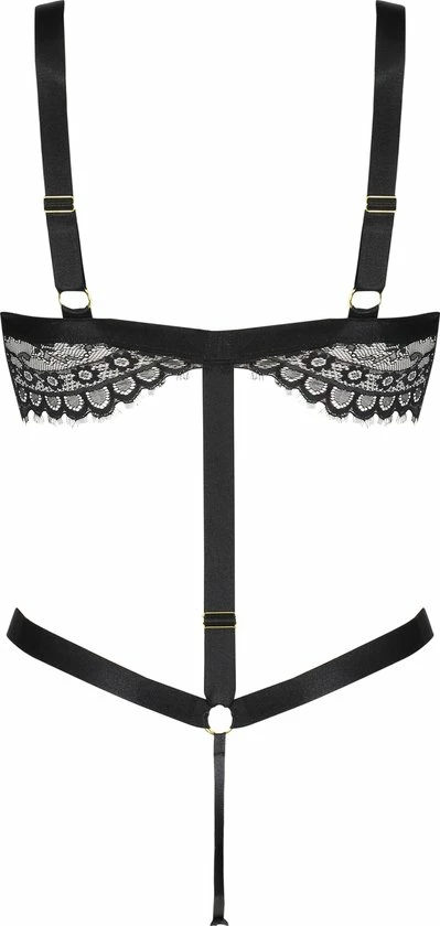 Hunkemöller Hunkemoller Private Body Ginger Dames Body (lingerie) - Maat XS 4 Hunkemöller Hunkemoller Private Body Ginger Dames Body (lingerie) - Maat XS - Afbeelding 2