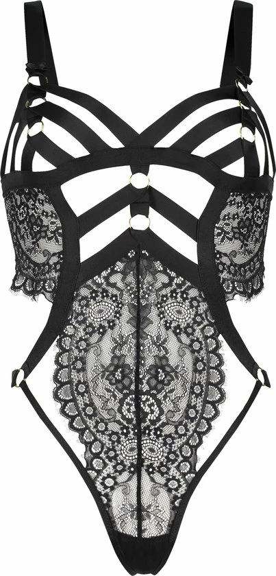 Hunkemöller Hunkemoller Private Body Ginger Dames Body (lingerie) - Maat XS 3 Hunkemöller Hunkemoller Private Body Ginger Dames Body (lingerie) - Maat XS