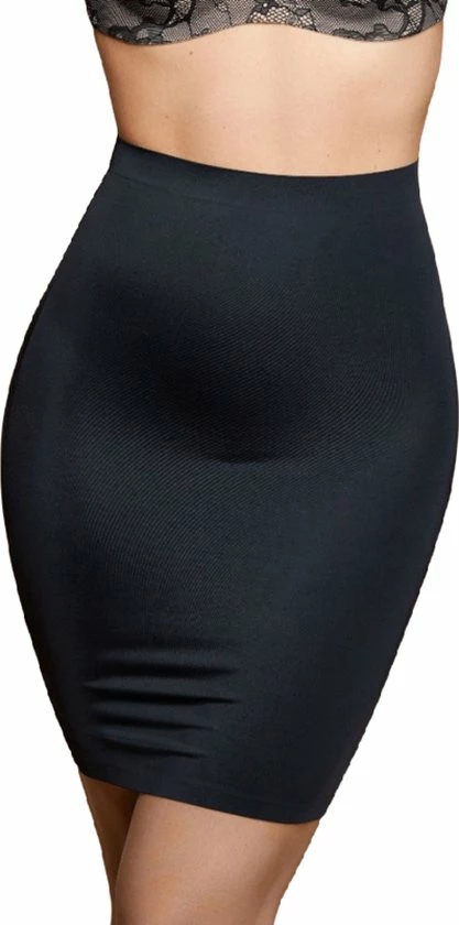 Bye Bra Invisible Corrigerende Rok, Hoge Taille Rok, Butt Lift, Onderrok Dames, Shapewear Voor Vrouwen, Zwart, L 5 Bye Bra Invisible Corrigerende Rok, Hoge Taille Rok, Butt Lift, Onderrok Dames, Shapewear Voor Vrouwen, Zwart, L - Afbeelding 3