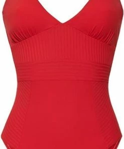 CYELL Dames Badpak Voorgevormd Rood - Maat 38B
