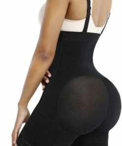 Yermin Beauty Corrigerende Shapewear Corset Verstelbaar Met 4 Rijen Haakjes Zwart S -lingerie-dames-badmode Winkel 425x840 1
