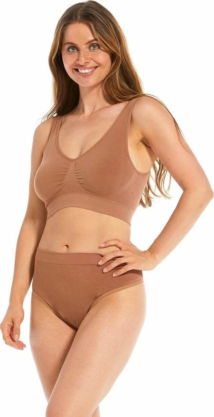 MAGIC Bodyfashion Bamboo Comfort Bra Mocha Vrouwen - Maat S 5 MAGIC Bodyfashion Bamboo Comfort Bra Mocha Vrouwen - Maat S - Afbeelding 3