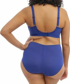 Elomi - Elomi Brianna Slip - Maat 3XL - Blauw - Dames -lingerie-dames-badmode Winkel 436x840