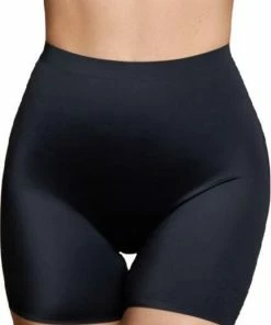 Bye Bra Invisible Corrigerend Broekjes, Middelhoge Taille Shorts, Naadloze Shapewear Short, Shapewear Voor Dames, Zwart Maat M