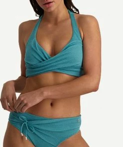 Beachlife Brittany Blue Hoog Bikinibroekje - Dames - Maat 42 -lingerie-dames-badmode Winkel 444x840