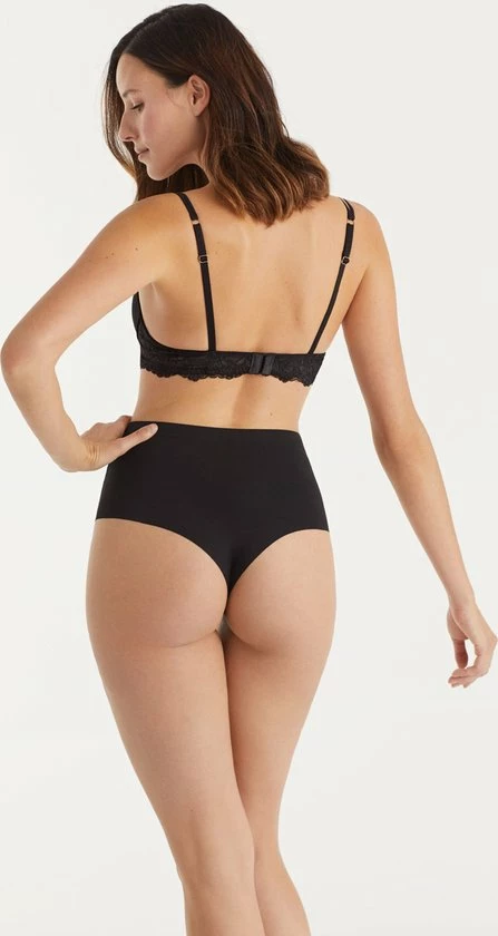 Promise - Venver High Waist String - Maat L - Zwart - Dames 4 Promise - Venver High Waist String - Maat L - Zwart - Dames - Afbeelding 2