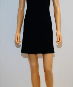 Merkloos Dames Onderjurk Zwart Maat XL