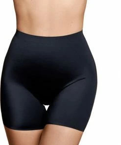 Bye Bra Invisible Corrigerend Broekjes, Middelhoge Taille Shorts, Naadloze Shapewear Short, Shapewear Voor Dames, Zwart Maat M -lingerie-dames-badmode Winkel 468x840