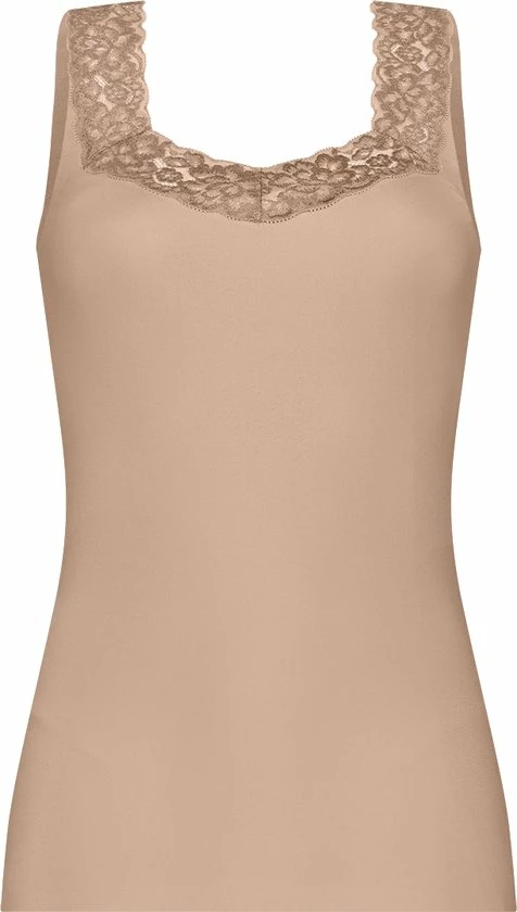 Ten Cate - Singlet Lace Top Walnut - Maat M - Beige - Dames 3 Ten Cate - Singlet Lace Top Walnut - Maat M - Beige - Dames