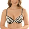 SAPPH - Ceres Push-Up BH - Maat 90B - Wit Zwart - Met Beugel - Dames 2 SAPPH - Ceres Push-Up BH - Maat 90B - Wit Zwart - Met Beugel - Dames -lingerie-dames-badmode Winkel 497x840