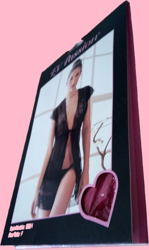 Merkloos Lingerie Set 2 Delig One Size Bordeaux Rood (valt 36 T/m 40) In Luxe Verpakking 5 Merkloos Lingerie Set 2 Delig One Size Bordeaux Rood (valt 36 T/m 40) In Luxe Verpakking - Afbeelding 3