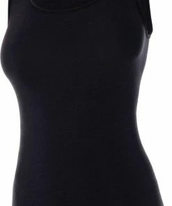 Brubeck Ondergoed Dames Hemd - Grote Maten Naadloos Met Merino Wol - Zwart 4XL -lingerie-dames-badmode Winkel 505x840 2