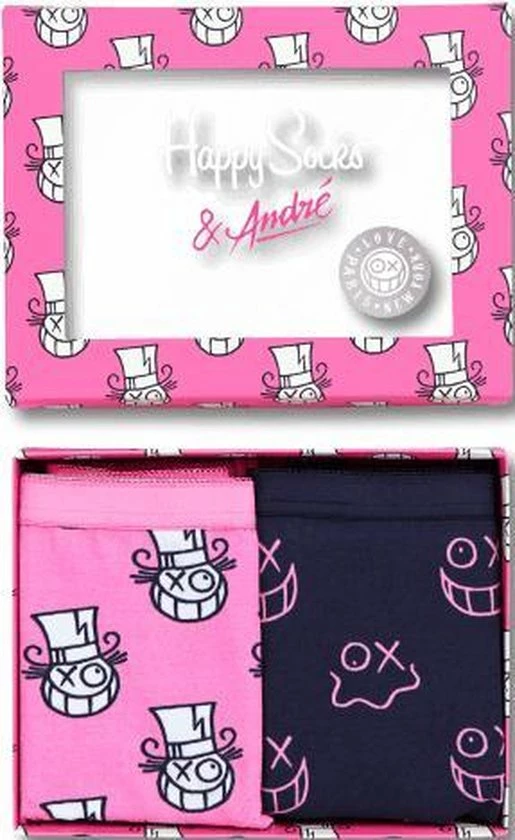 Happy Socks - Gift Box MR. A Dames Hipsters Maat XS 3 Happy Socks - Gift Box MR. A Dames Hipsters Maat XS