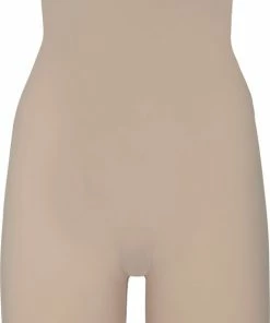 Maidenform Sleek Smoothers High Waist Thigh Short - Nude - Maat XXL