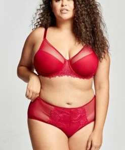 Merkloos Gaspara Soft Padded Half Cup Tulle Plunge BH | Black Friday SALE - WIJN-ROOD - Maat 80D 15 Merkloos Gaspara Soft Padded Half Cup Tulle Plunge BH | Black Friday SALE - WIJN-ROOD - Maat 80D -lingerie-dames-badmode Winkel 524x840 1