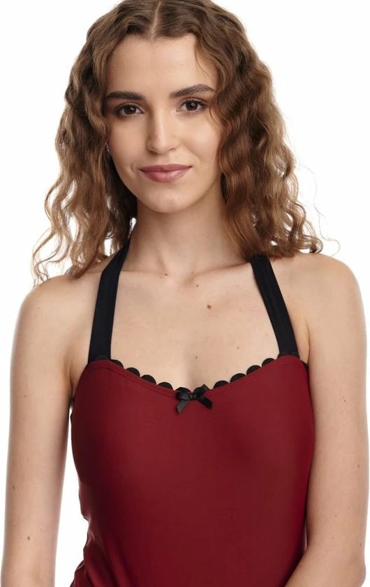 Pussy Deluxe Badpak -S- Red Lovers Rood 7 Pussy Deluxe Badpak -S- Red Lovers Rood - Afbeelding 5