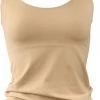 Yenita® Yenita - Onderhemd - Spaghettibandjes - Naadloos - Microvezel - Beige - M -lingerie-dames-badmode Winkel 548x840 3