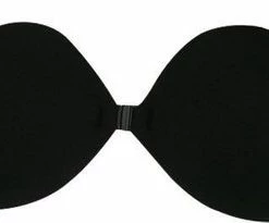 Merkloos Saizi Plak BH /Onzichtbare Push Up Bh Zelfklevende Stick Op Siliconen Beha Backless Strapless Gel Sticky Solid Cup D -Saizi