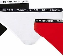 Tommy Hilfiger Dames 3P Strings Basic Multi II - XS -lingerie-dames-badmode Winkel 550x220