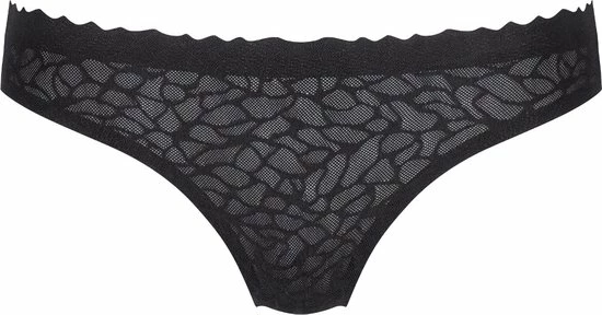 Sloggi Dames Zero Feel Lace Brazil Panty - 2.0 - S - Zwart 7 Sloggi Dames Zero Feel Lace Brazil Panty - 2.0 - S - Zwart - Afbeelding 5