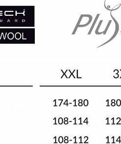 Brubeck Ondergoed Dames Hemd - Grote Maten Naadloos Met Merino Wol - Zwart 4XL -lingerie-dames-badmode Winkel 550x292 1