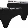 PUMA Dames Brazilian - 2 Pack - Zwart - Maat S