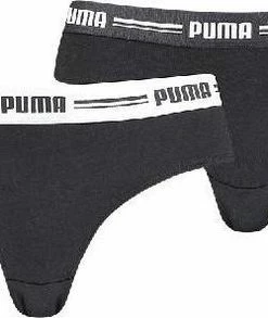 PUMA Dames Brazilian - 2 Pack - Zwart - Maat S -lingerie-dames-badmode Winkel 550x293 2
