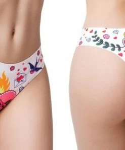 M Memème String -L- LOVE OLD SCHOOL Multicolours