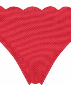Hunkemöller Dames Badmode Rio Bikinibroekje Scallop - Roze - Maat XL