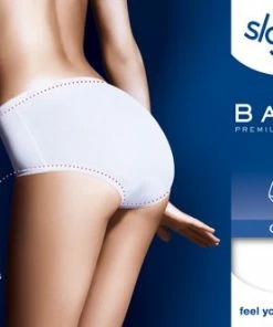 Sloggi Basic+ Dames Midi Slip - Wit - Maat 40 21 Sloggi Basic+ Dames Midi Slip - Wit - Maat 40 -lingerie-dames-badmode Winkel 550x332 1