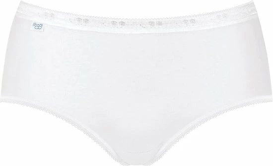 Sloggi Basic+ Dames Midi Slip - Wit - Maat 40 12 Sloggi Basic+ Dames Midi Slip - Wit - Maat 40 - Afbeelding 10