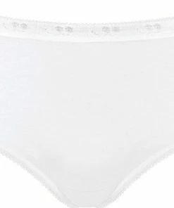 Sloggi Basic+ Dames Midi Slip - Wit - Maat 40
