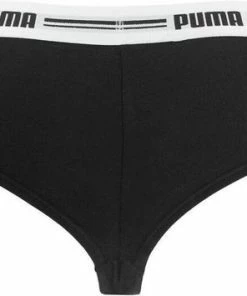 PUMA Dames Brazilian - 2 Pack - Zwart - Maat S -lingerie-dames-badmode Winkel 550x355