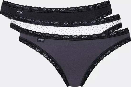 Sloggi 24/7 Weekend Tanga C3P Dames Onderbroek - Maat 38 3 Sloggi 24/7 Weekend Tanga C3P Dames Onderbroek - Maat 38