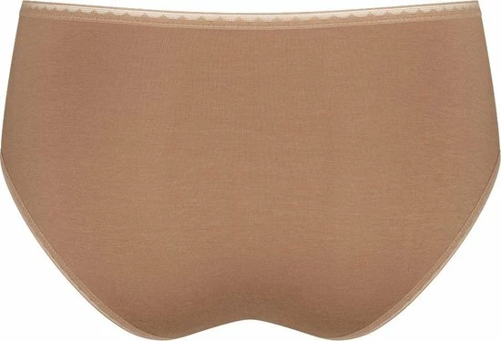 Sloggi Dames Basic Midi GO Organische Slip 2-pack - Skin - M - Beige 7 Sloggi Dames Basic Midi GO Organische Slip 2-pack - Skin - M - Beige - Afbeelding 5